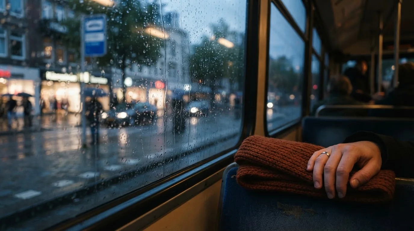 Sadepisaroita raitiovaunun ikkunassa, takana hämärtyvä katu ja kädessä pehmeä villahuivi — nettikasinon suurin mahdollinen voitto